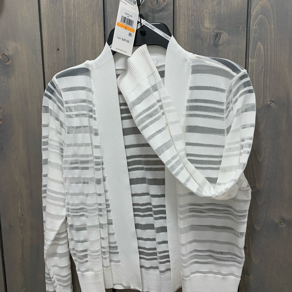Brand New Women’s Calvin Klein Cropped Cardigan